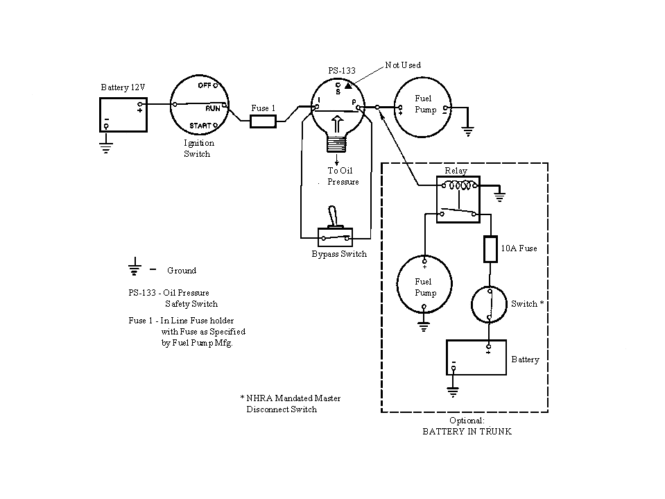 Oil Pressure Safety Switch Wiring Diagram from www.dapa.org